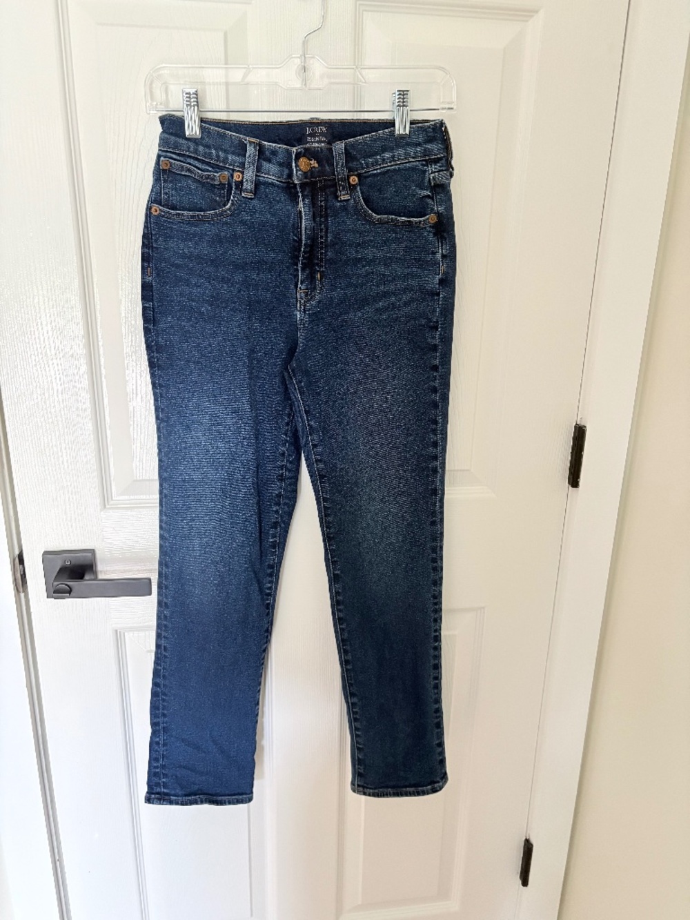 J Crew essential straight jean